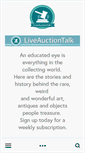Mobile Screenshot of liveauctiontalk.com